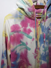 Load image into Gallery viewer, Crafty Wink Bubble Gum Tie Dye Hoodie
